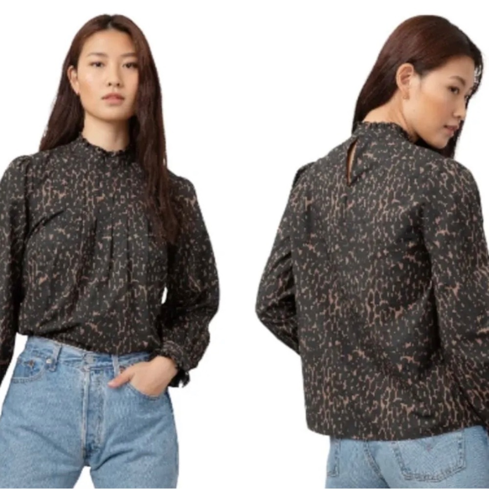 Rails Ariana Blouse with Ruffle Details Size Medium